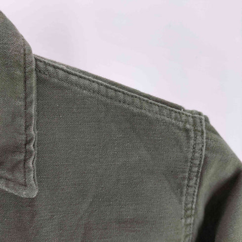 ユーエスアーミー U.S. ARMY 70年会計 UTILITY SHIRT サテンシャツ メンズ 14 1/2
