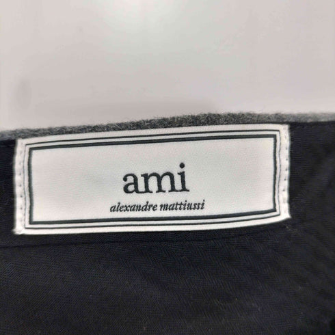 アミアレクサンドルマテュッシ AMI ALEXANDRE MATTIUSSI ウール テーパード スラックス メンズ 38