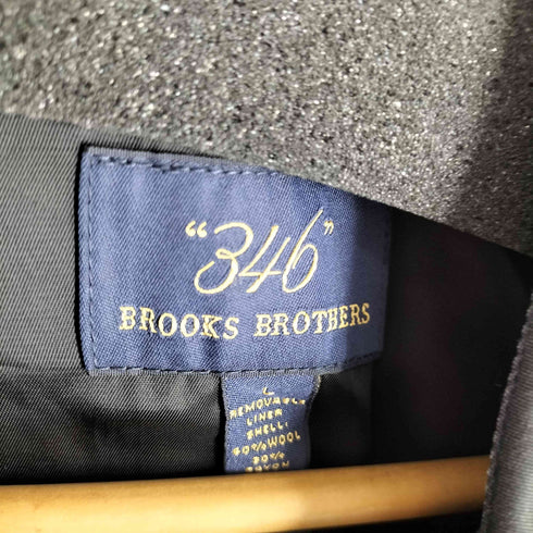 ブルックスブラザーズ 346 BROOKS BROTHERS 比翼ステンカラーコート メンズ JPN:L