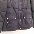 トミーヒルフィガー TOMMY HILFIGER TH 刻印 ボタン 4ポケット ジップアップ 中綿 ジャケット レディース import:S