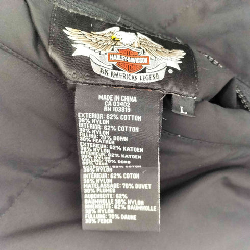 ハーレーダビッドソン HARLEY-DAVIDSON Reversible Down Jacket メンズ JPN:L
