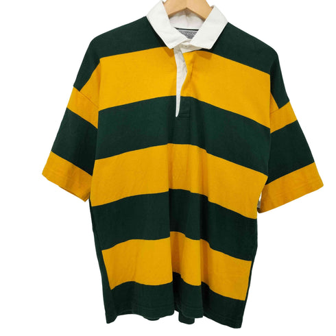 コロンビアニット COLUMBIAKNIT 別注 ボーダー ラガーシャツ メンズ import:M