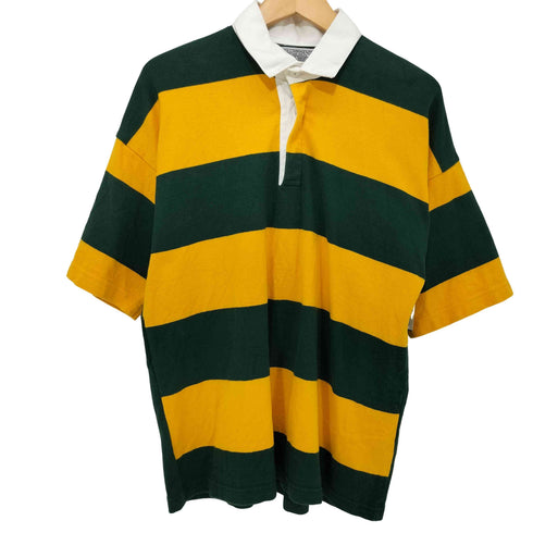 コロンビアニット COLUMBIAKNIT 別注 ボーダー ラガーシャツ メンズ import:M