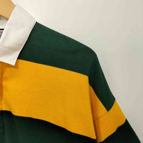 コロンビアニット COLUMBIAKNIT 別注 ボーダー ラガーシャツ メンズ import:M