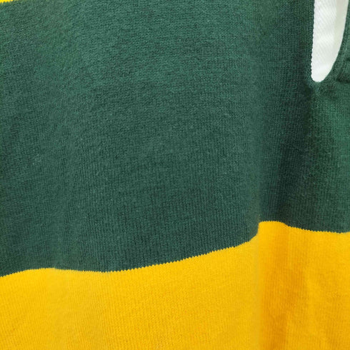 コロンビアニット COLUMBIAKNIT 別注 ボーダー ラガーシャツ メンズ import:M