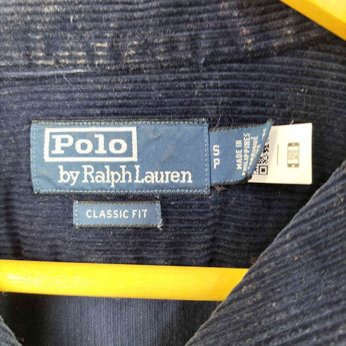 ポロバイラルフローレン Polo by RALPH LAUREN CLASSIC FIT コーデュロイ オープンカラーシャツ メンズ import:S