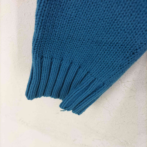 チャップス CHAPS ロゴ刺繍 ハーフジップ コットン ニット メンズ import:M