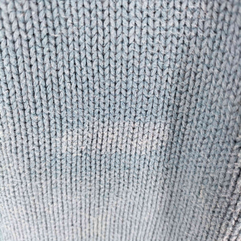 チャップス CHAPS ロゴ刺繍 ハーフジップ コットン ニット メンズ import:M