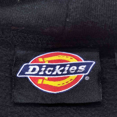 ディッキーズ Dickies フレイムロゴ キャラクタープリントプルオーバーパーカー メンズ M