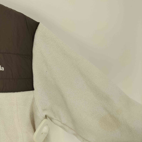 コロンビアスポーツウェア Columbia Sportswear ロゴ 刺繍 異素材 切替 スタンドネック バイカラー フリース ジャケット レディース import:S