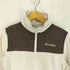 コロンビアスポーツウェア Columbia Sportswear ロゴ 刺繍 異素材 切替 スタンドネック バイカラー フリース ジャケット レディース import:S