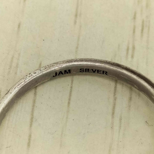 JAM刻印 silver刻印 キャラクターロゴ スター リング メンズ 20号