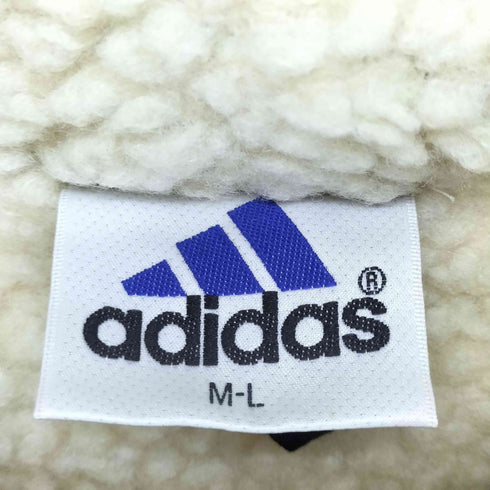 アディダス adidas 90S デサント製 パフォーマンスロゴ 中綿パーカー メンズ M-L