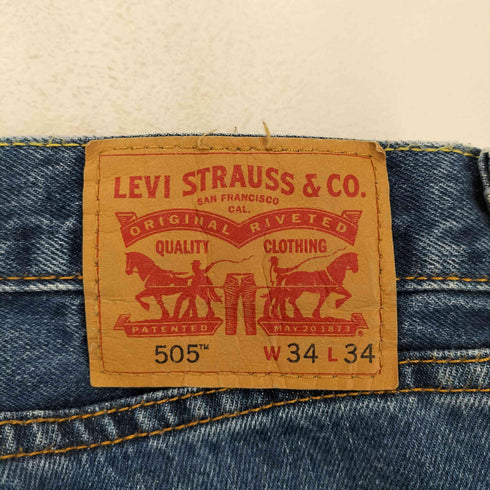 リーバイス Levis 505 ジップフライデニムパンツ メンズ 34×34