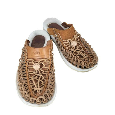 エンジニアードガーメンツ Engineered Garments UNEEK SLIDE PREMIUM LEATHER メンズ 27