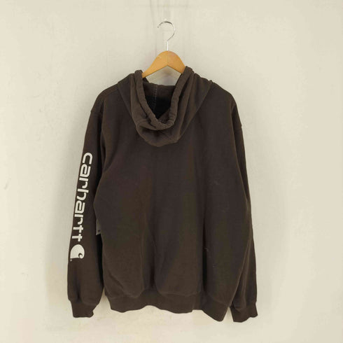 カーハート Carhartt Original FIT MIDWEIGHT LOGO SLEEVE GRAPHIC SWEATSHIRT プルオーバーパーカー メンズ import:L
