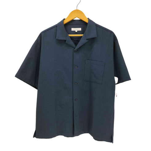 アデイインザライフユナイテッドアローズ A day in the life UNITED ARROWS リネンライク ドビー オープンカラーシャツ メンズ JPN:M