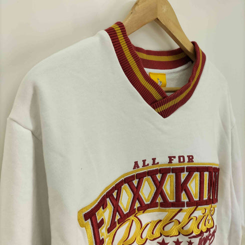 エフアールツー FR2 V-neck Line Rib Sweatshirt Vネック ライン リブ スウェット シャツ メンズ JPN:M