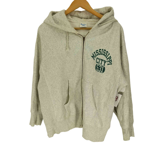 チャンピオン Champion 復刻 単色タグ REVERSE WEAVE リバースウィーブ ジップアップ パーカー メンズ import:L