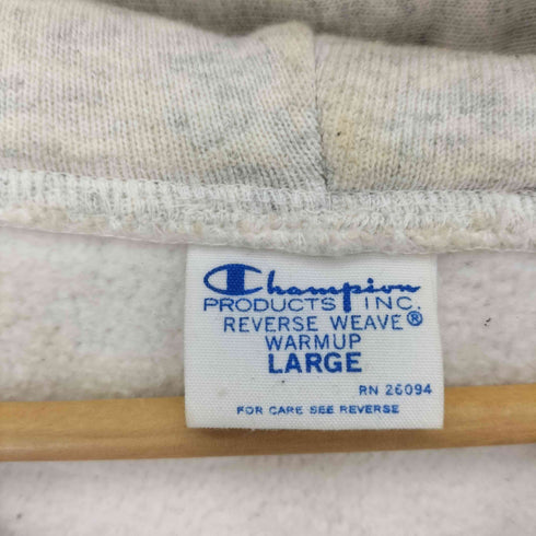 チャンピオン Champion 復刻 単色タグ REVERSE WEAVE リバースウィーブ ジップアップ パーカー メンズ import:L
