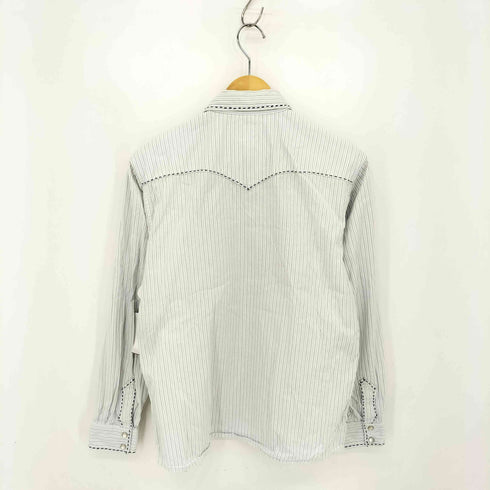 リーバイス Levis 00s Fenom ステッチ ストライプ ウエスタンシャツ メンズ M