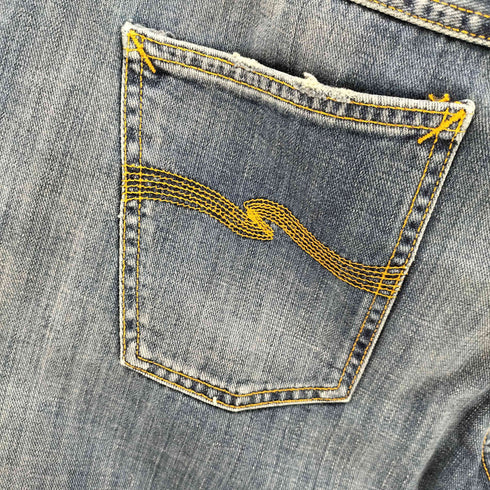 ヌーディージーンズ Nudie Jeans BRUTE KNUT テーパードデニムパンツ メンズ 31×30