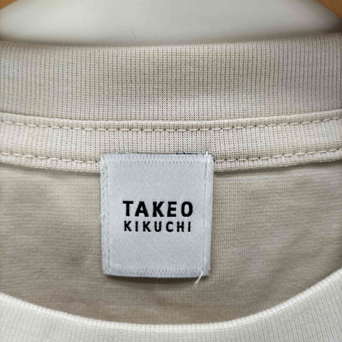 タケオキクチ TAKEO KIKUCHI 25ss モザイクロゴ ポンチTシャツ メンズ JPN:2