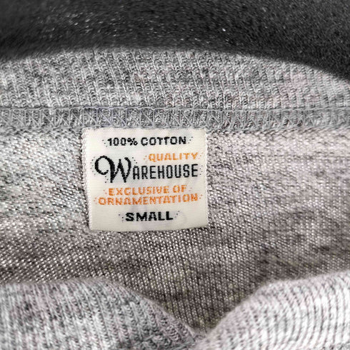 ウエアハウス WAREHOUSE ヘンリーネックL/S TEE メンズ JPN:S