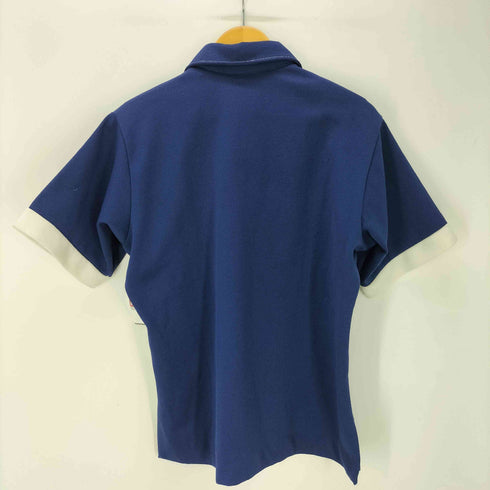 キングルイ King louie 70s ポリ100 バイカラー ハーフジップ ボウリングシャツ メンズ JPN:M