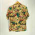 ISLAND FASHIONS 70s レーヨン 総柄 開襟 アロハシャツ メンズ JPN:S