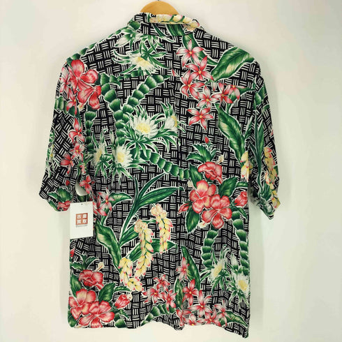 レインスプーナー Reyn Spooner 80s-90s ダイヤモンドヘッドタグ レーヨン 開襟 アロハシャツ メンズ JPN:M