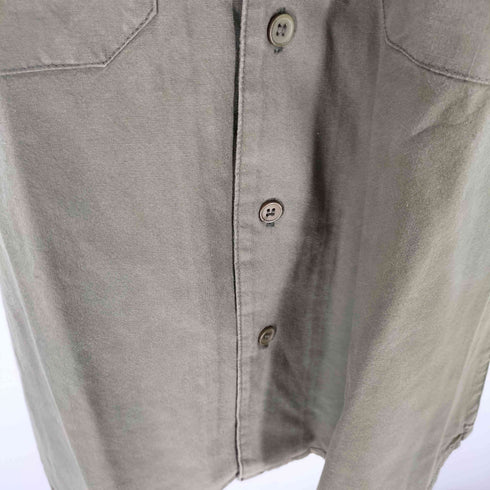ヒューストン HOUSTON S/S ミリタリーシャツ メンズ 14.5