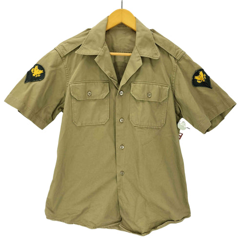 ユーエスアーミー U.S. ARMY S/S オープンカラー ミリタリーシャツ メンズ JPN:M