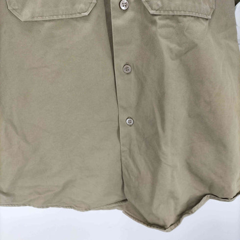 ユーエスアーミー U.S. ARMY S/S オープンカラー ミリタリーシャツ メンズ JPN:M