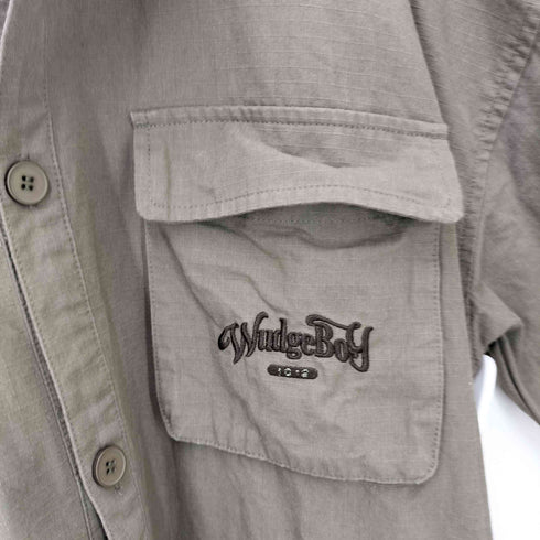 ワッジボーイ Wudge Boy ummer work shirt メンズ