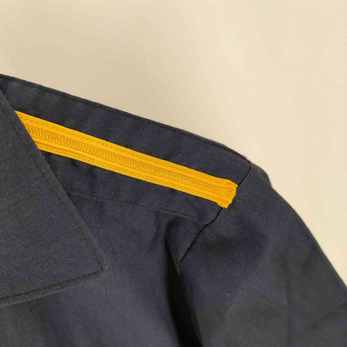 コンカラー conqueror 70s-80s チェーンステッチ 開襟 両フラップ S/Sシャツ メンズ