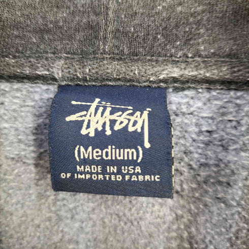 ステューシー Stussy 90s USA製 ロゴワッペン プルオーバーパーカー メンズ import:M