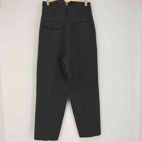 トリココムデギャルソン tricot COMME des GARCONS AD表記無 ストライプ ウールワイドパンツ レディース JPN:M