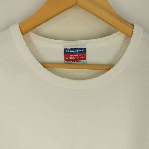 チャンピオン Champion 袖ロゴワッペン クルーネック ロングスリーブ Tシャツ メンズ import:XL