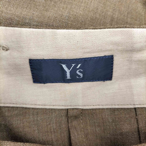 ワイズ Ys 94AW タック ウールパンツ レディース