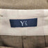 ワイズ Ys 94AW タック ウールパンツ レディース