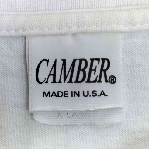 キャンバー CAMBER USA製 ヘビーオンス クルーネック ロングスリーブ Tシャツ メンズ import:XL