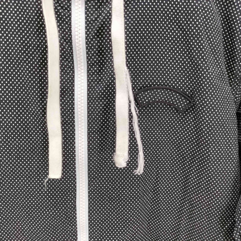 ナイトレイド Nitraid 00S コンシール ロゴ マジック ドット ダブルジップ パーカー 裏原 メンズ JPN:M