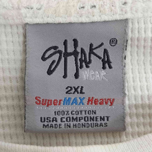 シャカウェアー SHAKA WEAR SUPER MAX HEAVY サーマル L/S カットソー メンズ 2XL