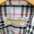 バーバリーズ BURBERRYS 90S 金タグ ホース 刺繍 ノバチェック S/S シャツ レディース