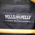 ペレペレ pelle pelle ロゴ 刺繍 総柄 プリント S/S ポリ シャツ ビッグサイズ B系 メンズ 3XL
