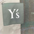 ワイズ Ys ウール混 チェック シャツジャケット レディース