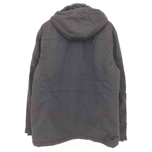 裏地ファー 4ポケット フーデッドジャケット メンズ 4XL