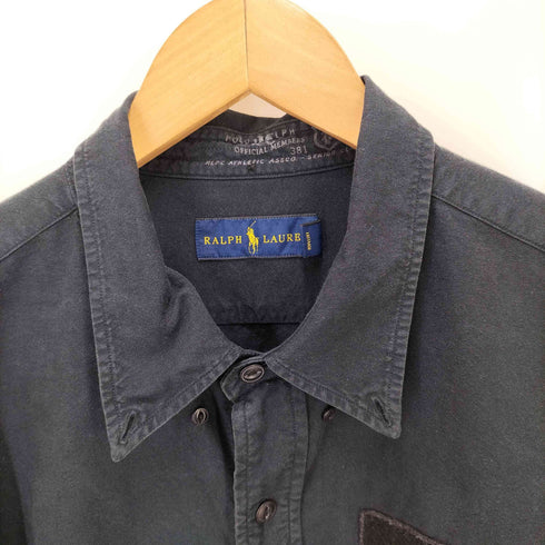 ラルフローレン RALPH LAUREN 両面ワッペン ボタンダウン オックスフォードシャツ メンズ JPN:XL