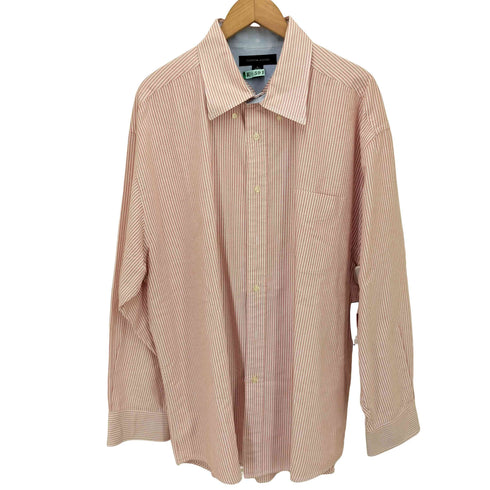 トミーヒルフィガー TOMMY HILFIGER ボタンダウン ストライプ柄 オックスフォードシャツ オーバーサイズ メンズ JPN:XL